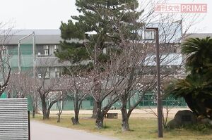 通っていた中学校のホームページでも匂坂さんは紹介されていた