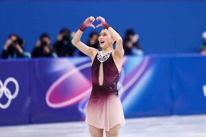 ミラノ・コルティナ五輪フィギュアスケート団体のフリーで圧巻の演技を見せた坂本花織(撮影/JMPA)