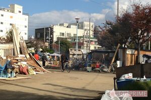 西成の様子 写真提供/村田らむ氏
