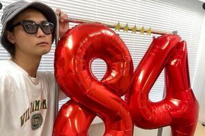 8月はまだふっくらしているように見えるが…（A.B.C-Z公式Xより）