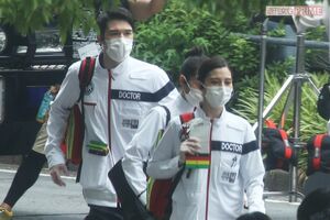 2022年6月、映画『TOKYOMER』撮影中のジェシーと中条あやみ