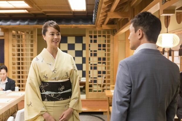 京都の呉服店から取り寄せた美しい着物は必見（NHK提供）