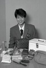 1984年10月の堀ちえみ。自身の判断で髪を切ったところ、シャンプーのCMが決まっていて事務所に𠮟られたという