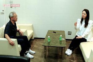 西川吉伸院長と宮崎宣子さん　撮影／蒔田稔