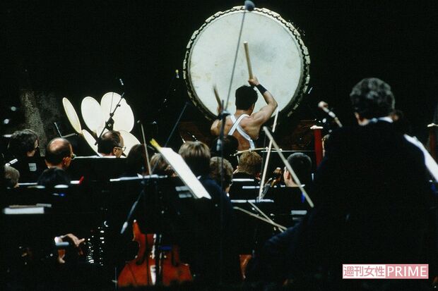 2000年、ベルリンフィルのワルトビューネ･サマーコンサートで『飛天遊』にソリストとして出演（写真：マリオ･A）