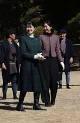 2025年2月は、いとこの佳子さまとご一緒に初めての鴨場接待に臨まれた