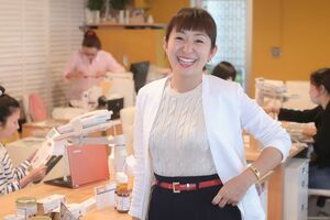 株式会社ブラウンシュガーファーストの代表取締役社長・荻野みどりさん　撮影／佐藤靖彦