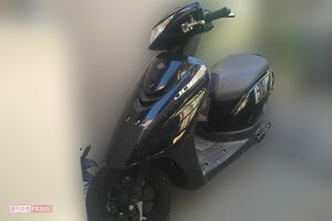 吉野千鶴容疑者が使用していたと思われる原付バイク