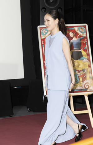 『替え玉ブラヴォー！』完成会見に望んだ北香那（写真／矢島泰輔）