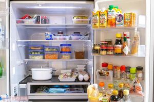 冷蔵室は位置ごとの温度に合わせて配置！　撮影／伊藤和幸