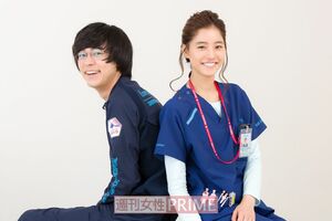 成田凌、新木優子　撮影／伊藤和幸