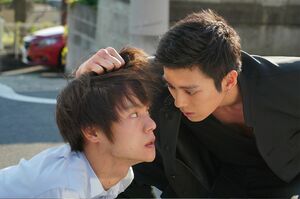 矢波高の市橋の嫌がらせに、耐え切れなくなったトビオ　(c)カンテレ