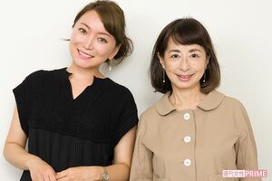 加藤綾菜（左）と阿川佐和子（右）