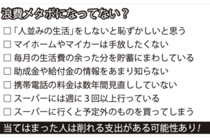 浪費メタボになってない？