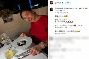 プロゴルファーの笠りつ子(本人インスタグラムより)