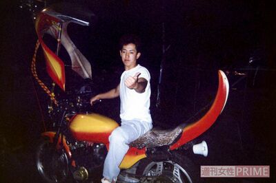 暴走族をしていた当時の加藤さん