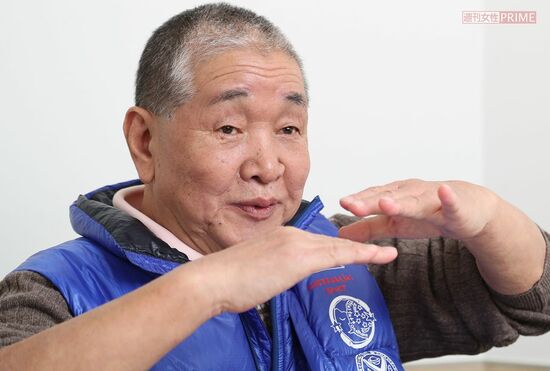 権太楼は身振り手振りをたくさん交えてインタビューに答えてくれた