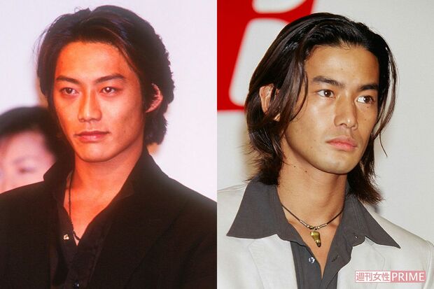 『ビーチボーイズ』（'97年）に出演した反町隆史、竹野内豊