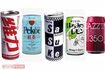 懐かしの缶ジュース。左から「維力」「ピコー ストレートティー」「サスケ」「はちみつレモン」「ジャズイン」