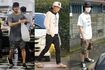 (左)シューズメーカーとコラボするなど、仕事の幅を広げる赤西(中)田中はユーチューブでアイドル時代のことも語っている(右)プロを打ち負かす麻雀の腕前で注目されている田口