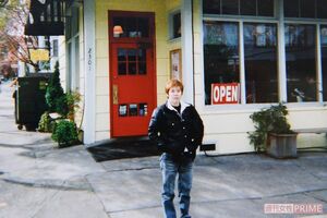 原宿のカフェを経営していた当時。社長になっても毎日店に立ち働き詰めだった