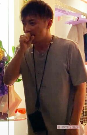 プロデュースしたグッズを、ポップアップショップで販売していた成宮寛貴