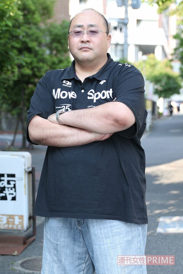 現在でも181センチ、130キロの偉丈夫。松尾さんによれば、現役を引退して数か月ですでに10キロは減量したとか　撮影／齋藤周造