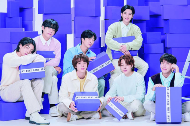 2023年で10周年を迎えるBTS（公式SNSより）