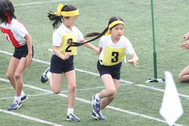 学習院初等科2年（'09年）リレー選手に