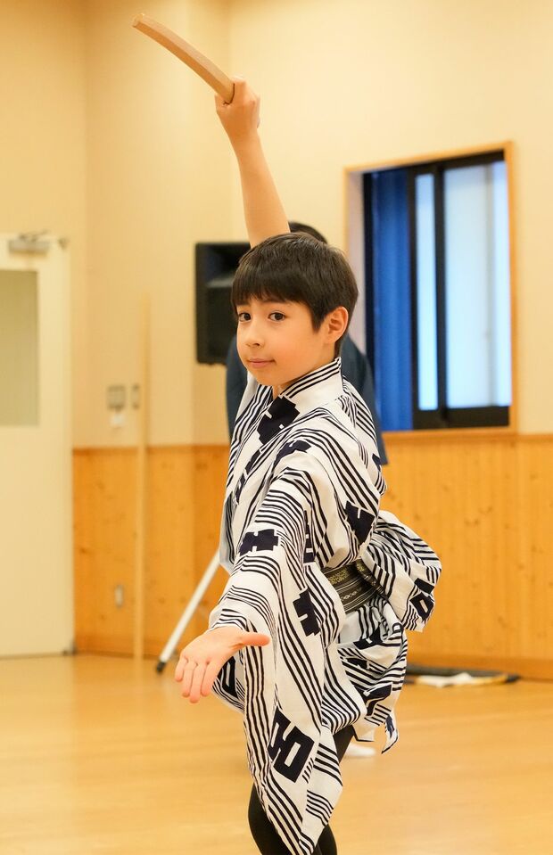 気合十分、稽古場撮！（C）歌舞伎座