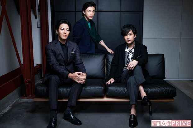 要潤、勝地涼、稲垣吾郎　撮影／廣瀬靖士