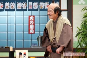 50周年+1記念ツアーの新喜劇。おなじみのギャグで爆笑をとった 撮影/伊藤和幸