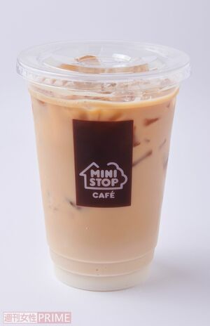【第2位】ミニストップこだわりミルクのアイスカフェラテ／230円