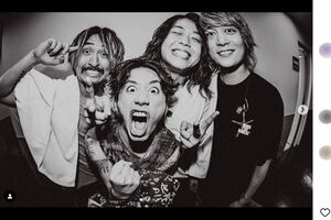 ONEOKROCK（Takaのインスタグラムより）