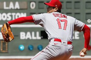 大谷翔平（エンゼルスのインスタグラムより）