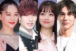左から綾瀬はるか、ジェシー、橋本環奈、中川大志