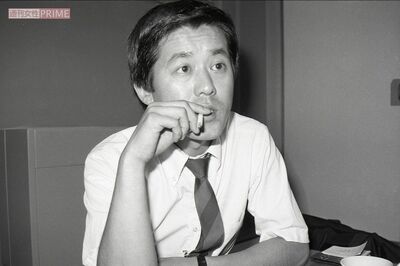 1981年、31歳の頃の三遊亭円楽さん（当時は三遊亭楽太郎）