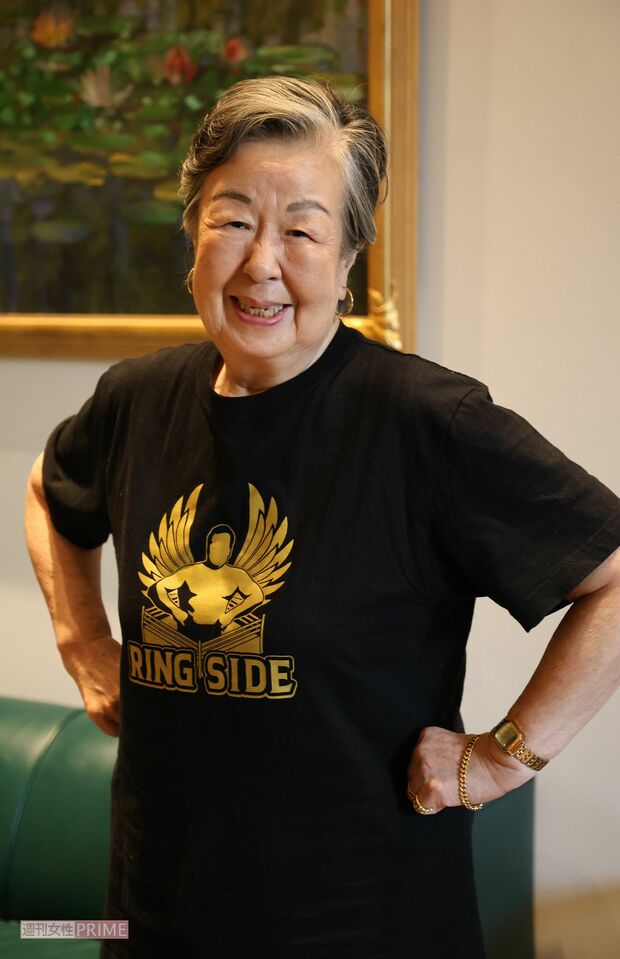 田中敬子さん　撮影／近藤陽介