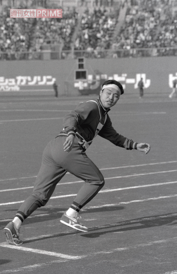 1986年、NPBプロ野球運動会で奮闘する岡田彰布氏