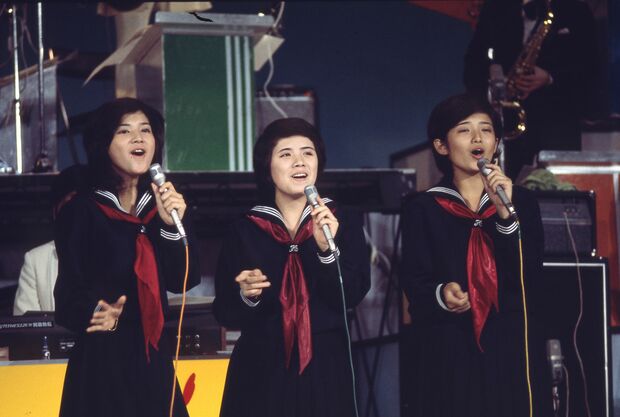 花の中三トリオ（桜田淳子、森昌子、山口百恵さん）