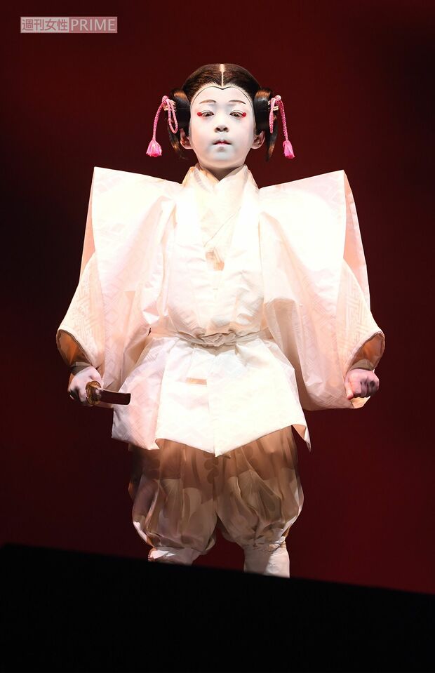 2019年11月、一夜限りの『スター・ウォーズ歌舞伎』に出演した勸玄