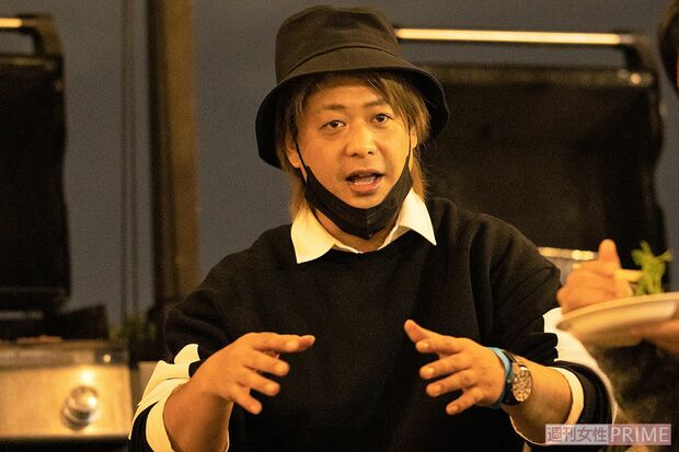 ファンとの会話に花が咲く五十嵐隼士