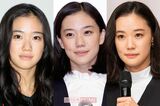 蒼井優（写真左から2006年・21歳、2014年・29歳、2019年・34歳）