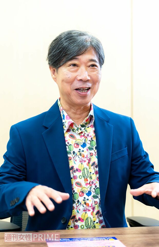 目を輝かせながら音楽について話す姿は、洋楽に憧れた少年のまま 撮影/佐藤靖彦