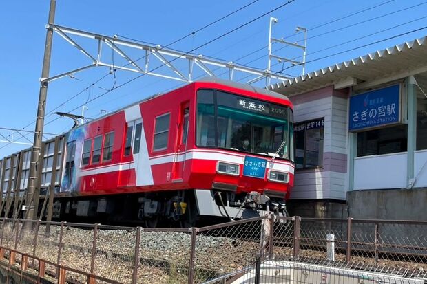 乗務員の衝撃行動が話題になった遠州鉄道（遠鉄電車公式Xより）
