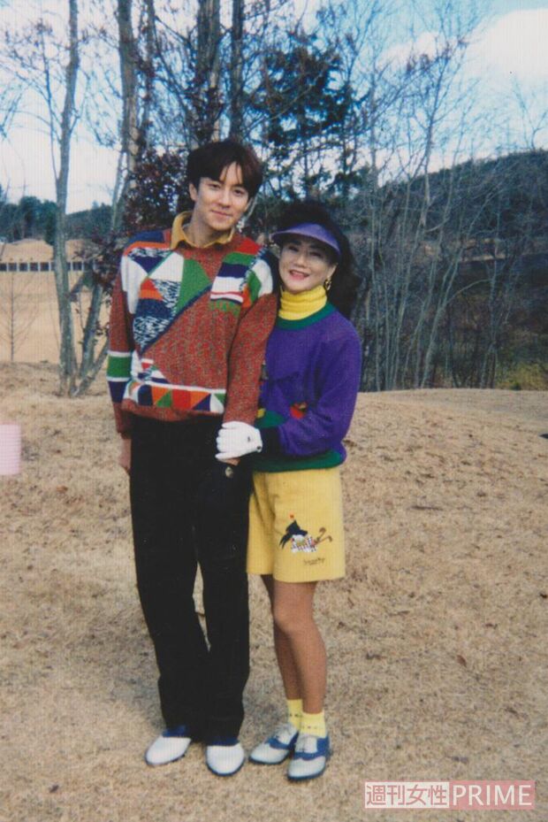 銀座にいたころの2人　撮影／山田智絵