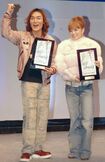 '03年、『ベストジーニスト』を受賞した浜崎あゆみと草なぎ剛