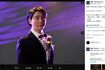 映画『SUKIYAKI上を向いて歩こう』に昭和の大スター・水原弘さん役で出演する『Mrs.GREENAPPLE』の大森元貴（作品公式Xより）