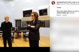 YOSHIKIのSNSの投稿には手越祐也の姿が（YOSHIKIのインスタグラムより）