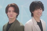 7月7日、TOBE所属を発表した平野紫耀と神宮寺勇太（TOBE公式YouTubeより）